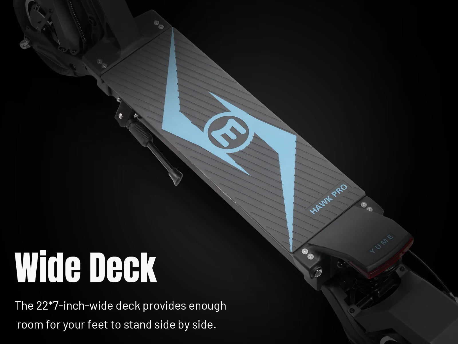 YUME HAWK Pro Folding Electric Scooter, Adults 250W Max, Fast, Brushless Motor AND LED Light EU/US/UK Model Digital Drop!!