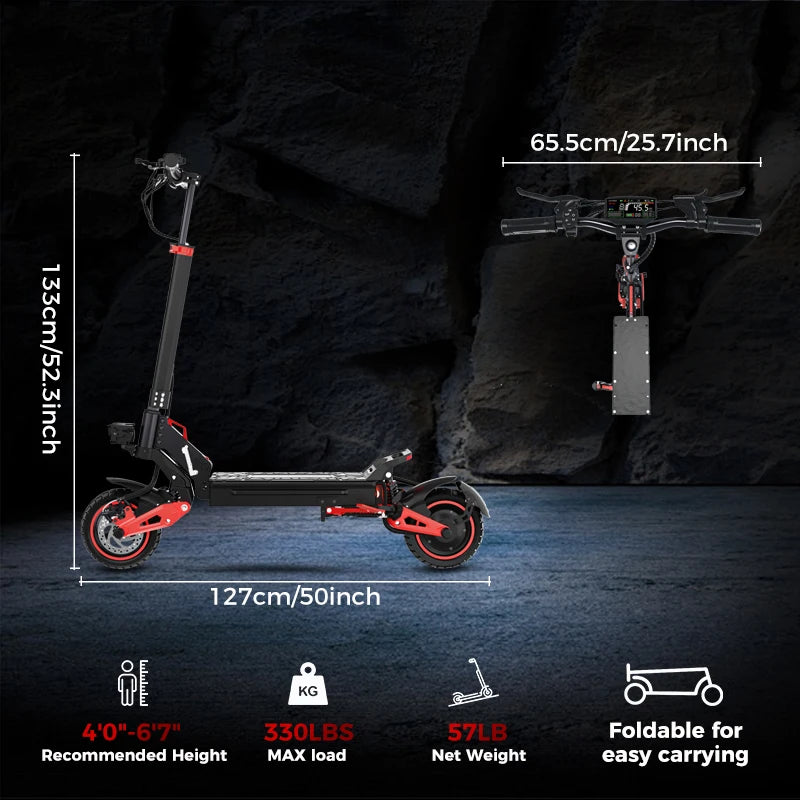 FREEBOY USA WAREHOUSE E-scooter Long Range, High Speed - New Adult Folding Electric Scooter