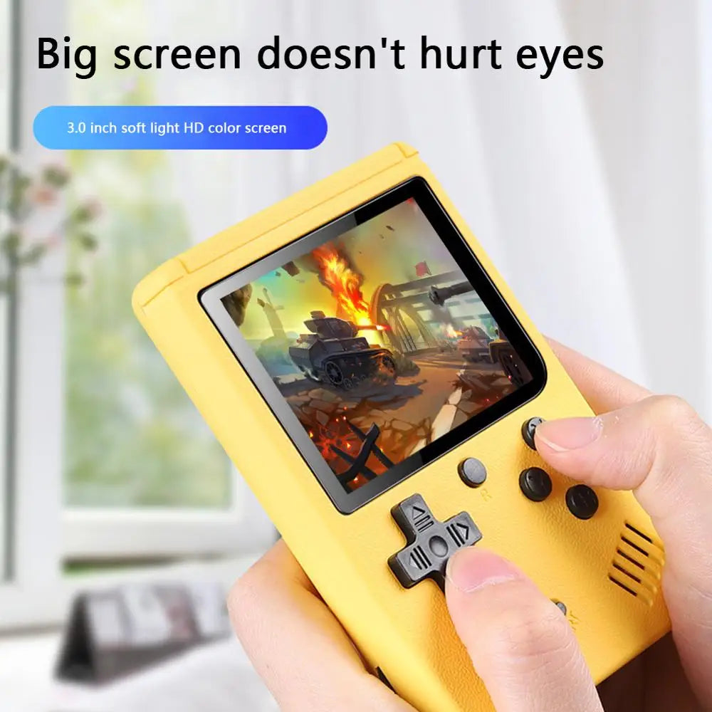 Portable Retro Handheld Gaming System 8 Bit 3.0 Inch Color LCD Screen Games - 400 In 1 MINI Games