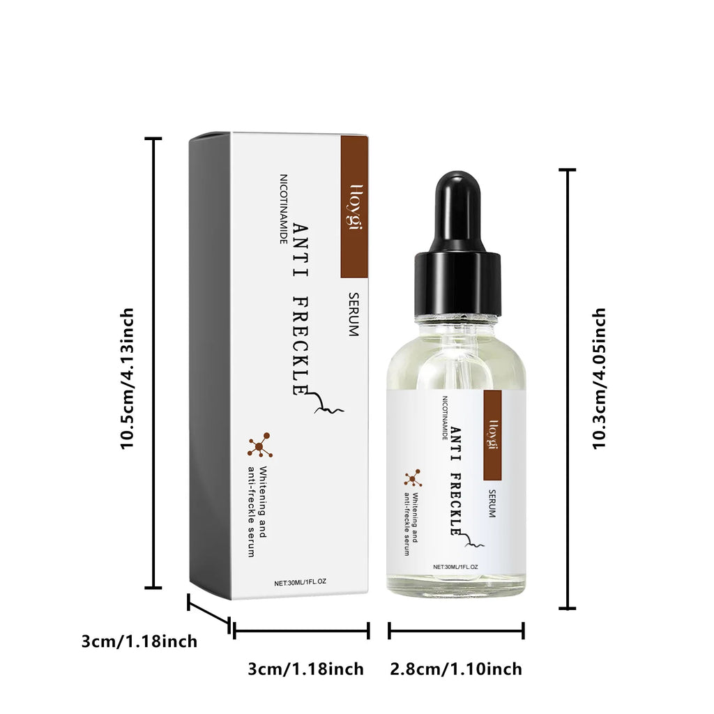 Whitening Freckle Serum Dark Spots Remover Lightening Melasma Melanin Fade Pigmentation Brighten Hydrating Nicotinamide Essence