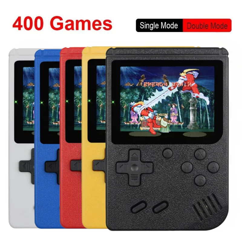Portable Retro Handheld Gaming System 8 Bit 3.0 Inch Color LCD Screen Games - 400 In 1 MINI Games